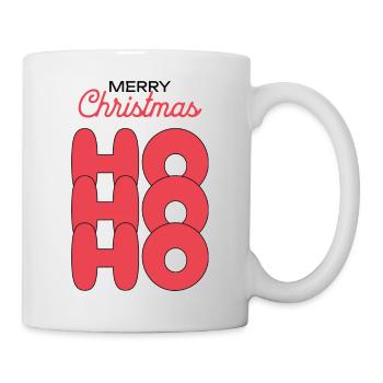 Joyeux Noël Hohoho - Mug blanc - blanc - Droite
