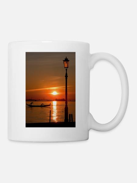 Sunset over Venice - Mug - white