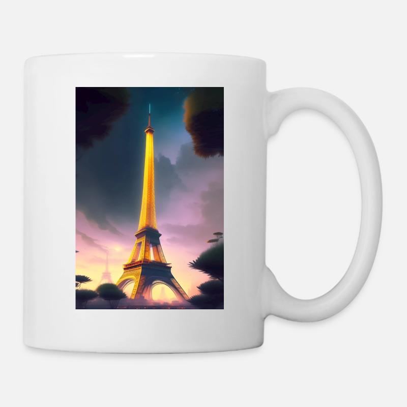 Eiffel Tower - Mug - white