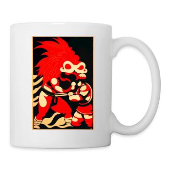 Intertwining mystery battles - Mug - white - Right