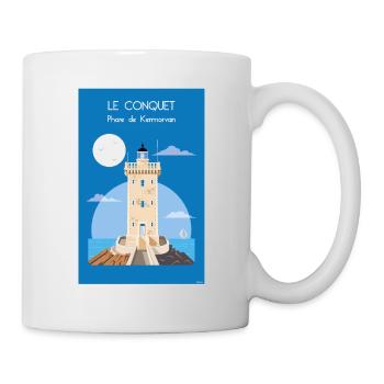 KERMORVAN LIGHTHOUSE - Mug - white - Right