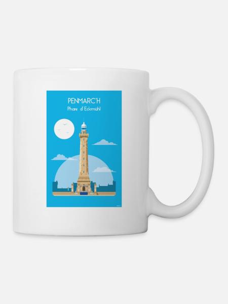 ECKMüHL LIGHTHOUSE - Mug - white