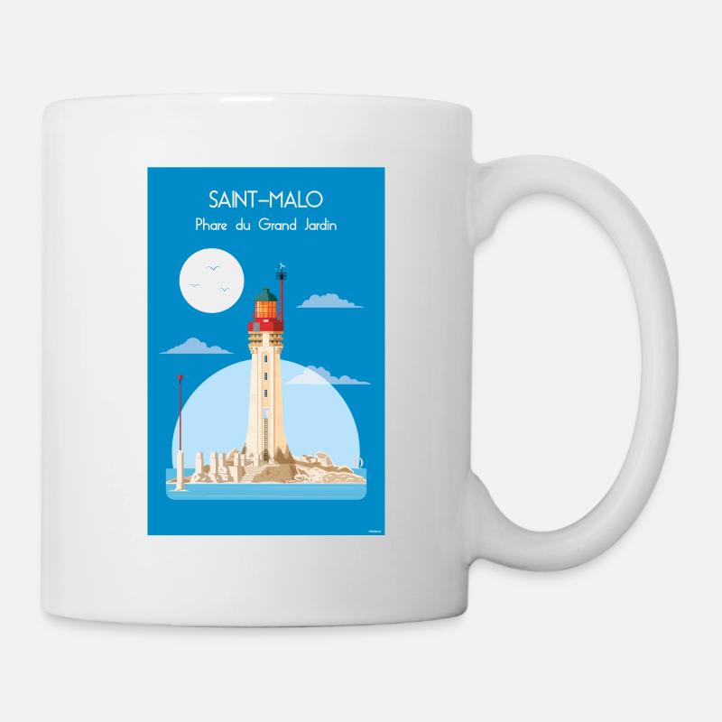 PHARE DU GRAND JARDIN - Mug blanc - blanc