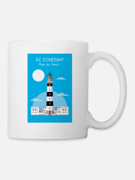 CREAC'H LIGHTHOUSE - Mug - white