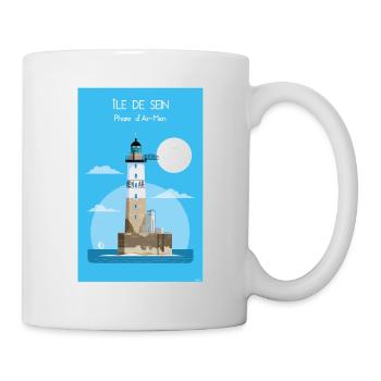 AR-MEN LIGHTHOUSE - Mug - white - Right