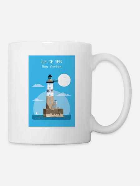 AR-MEN LIGHTHOUSE - Mug - white