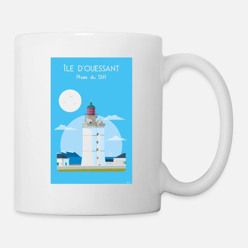 PHARE DU STIFF - Mug blanc - blanc