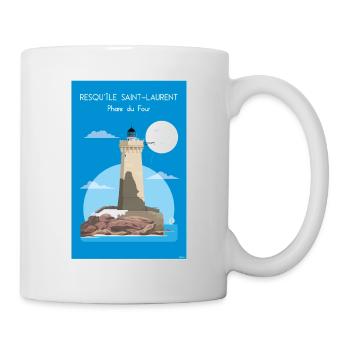 PHARE DU FOUR - Mug blanc - blanc - Droite