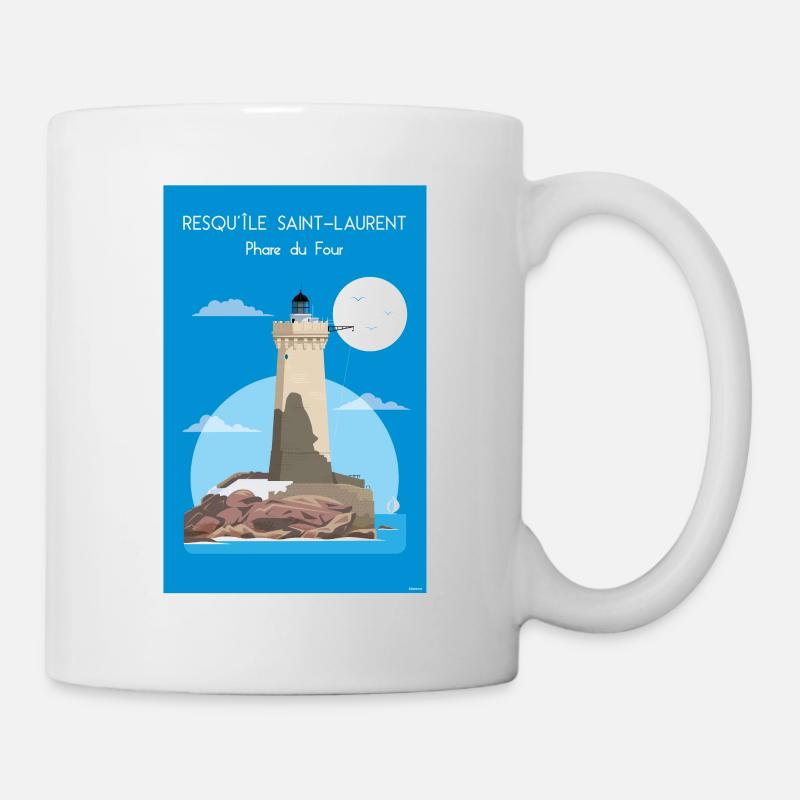 PHARE DU FOUR - Mug blanc - blanc