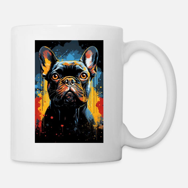 Bouledogue français - Mug blanc - blanc