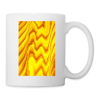 Im Fluss - Tasse - Weiß - Rechts