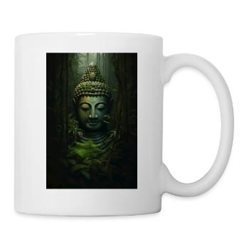 Yoga Wall Art Buddha - Mug - white - Right