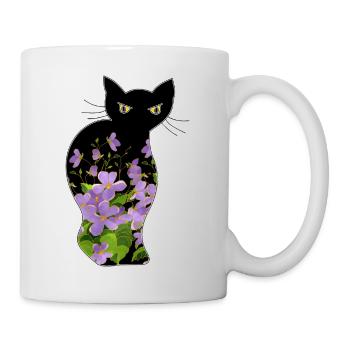 Cat - Mug - white - Right