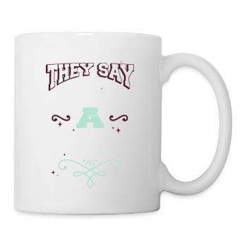 joke gift idea happy christmas celestial fun geek - Tasse - Weiß - Rechts