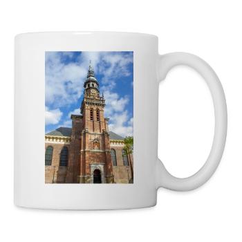 Nieuwe Kerk à Haarlem, Pays-Bas (Nederland) - Mug blanc - blanc - Droite