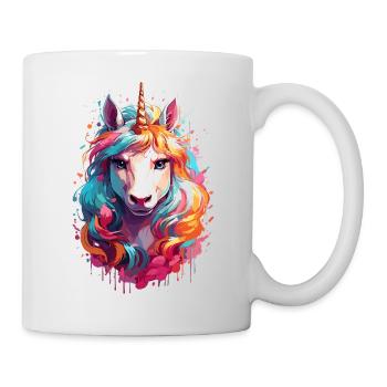 Magical Unicorn: Rainbow Pony - Mug - white - Right