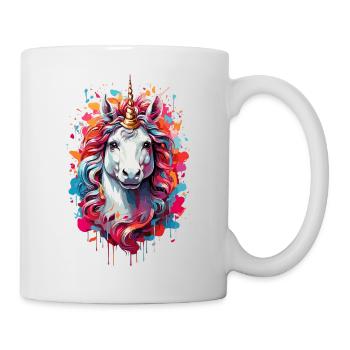 Unicorn Cute Horse Pony Cute Girl - Mug - white - Right