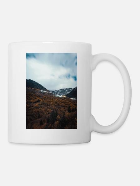 Zauberhafte Winternacht - Tasse - Weiß