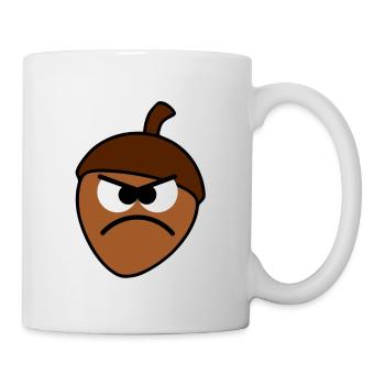 Grumpy Nut - Tasse - Weiß - Rechts