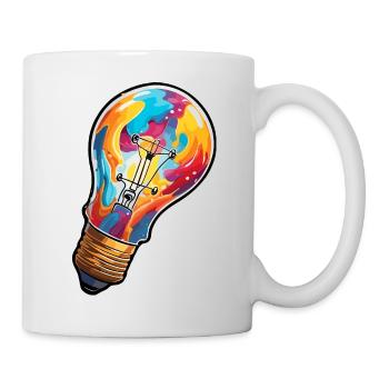 Bulb / Bulb / Brightness / Light - Mug - white - Right