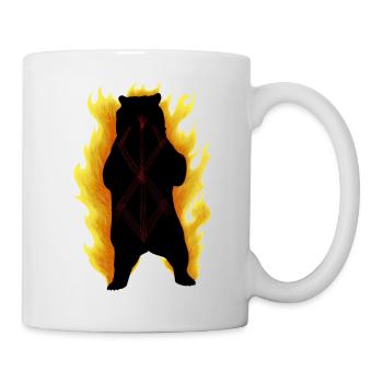Berserker Bear - Mug - white - Right