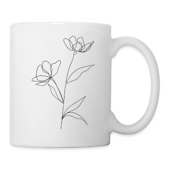 Flower Isa.unprofessional - Mug - white - Right
