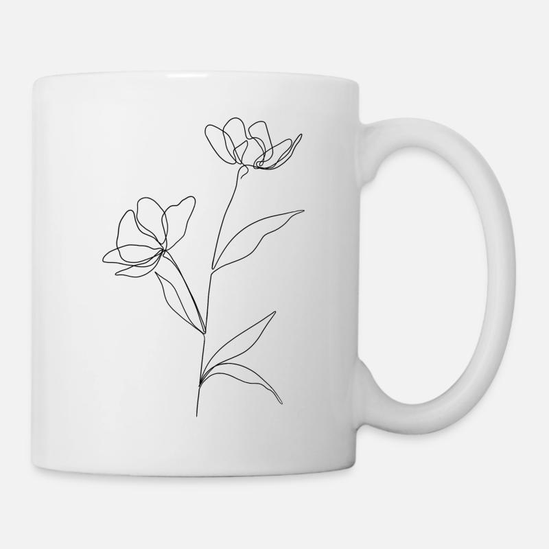 Fleur Isa.unprofessional - Mug blanc - blanc