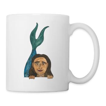 Mermaid Mermaid Save the Sea Fish - Mug - white - Right