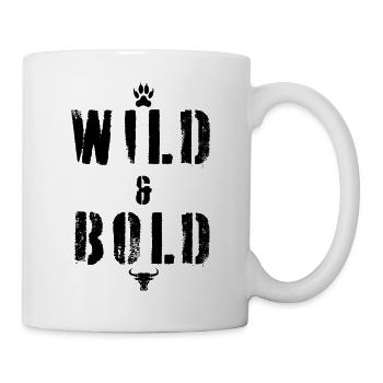 Bold Style Wild & Bold T-Shirt, Handmade Christmas - Mug - white - Right