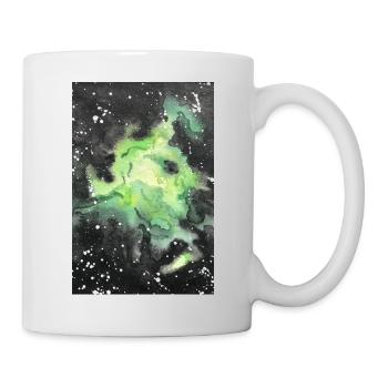 galaxy nebula galaxy nebula nerd astronomy space - Mug - white - Right