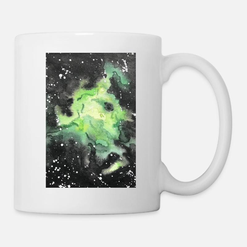 galaxie nébuleuse galaxie nébuleuse nerd astronomie espace - Mug blanc - blanc
