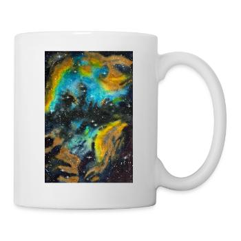 Galaxy Nebula NGC 5189 Galaxie Nebel Nerd Astro - Mug - white - Right