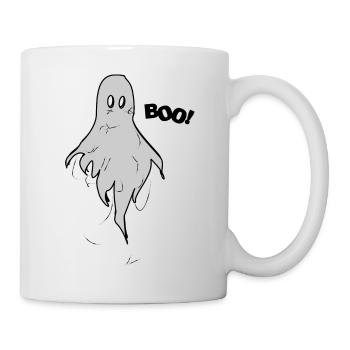 BOO! COOl_GHOST - Tasse - Weiß - Rechts