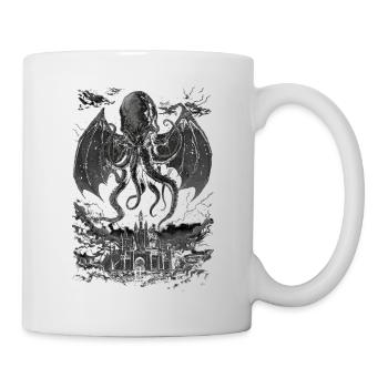 Cthulhu nightmare - Mug - white - Right
