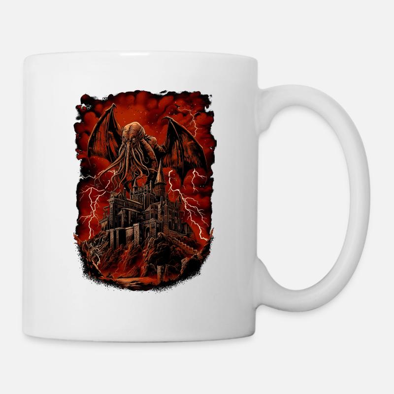 L’Ascension de Cthulhu - Mug blanc - blanc
