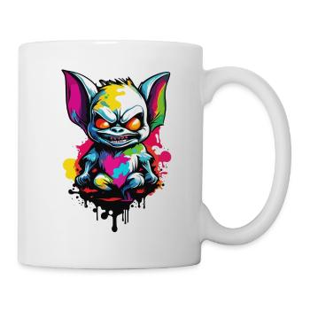 Bat / Vampire / Dracula / Animal / Halloween - Mug - white - Right