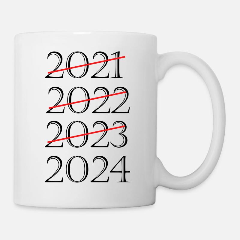 meilleur vente bonne année 2023 2024 - Mug blanc - blanc