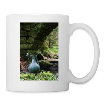 CRUCHE EN CUIVRE / NORD DE LA FORÊT-NOIRE / COULEUR - Mug blanc - blanc - Droite
