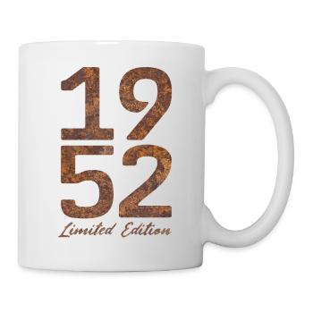 Vintage 1952 Limited Edition Rust Look - Mug - white - Right