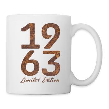 Vintage 1963: Limited Edition in rust look - Mug - white - Right