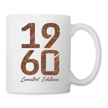 Vintage 1960s Limited Edition Rust Look - Mug - white - Right