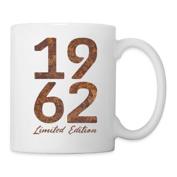 Vintage 1962 Limited Edition Rust Look - Mug - white - Right