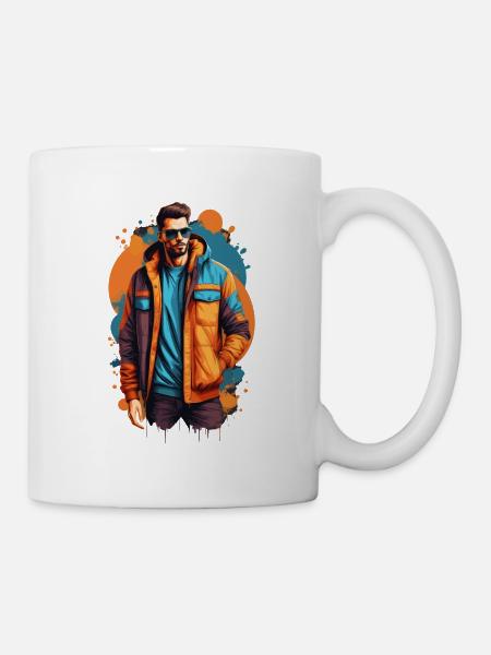 Schließ mich an - Tasse - Weiß