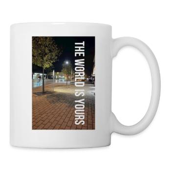 THE WORLD IS YOURS - Tasse - Weiß - Rechts