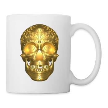 Calavera Gold - Mug - white - Right