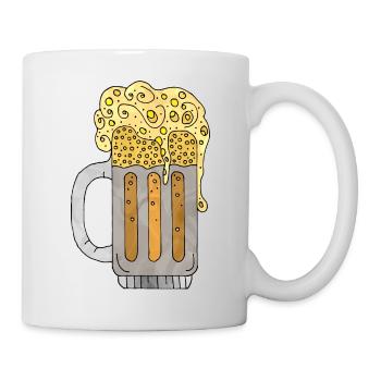 Mug - Mug blanc - blanc - Droite