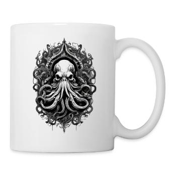 Octopus Monster Sea Deep Sea - Mug - white - Right