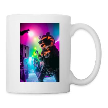 Party Bear - Tasse - Weiß - Rechts