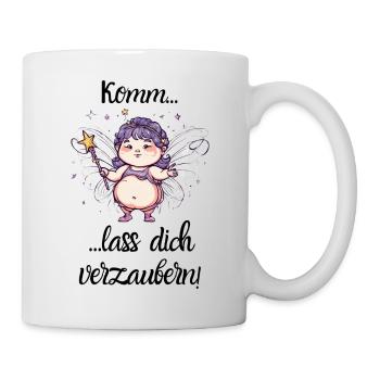 Komm...lass dich verzaubern - Tasse - Weiß - Rechts