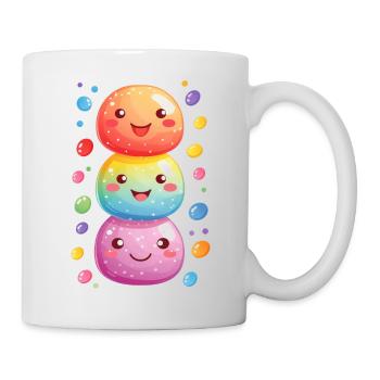 Carnival joy with confetti - Mug - white - Right